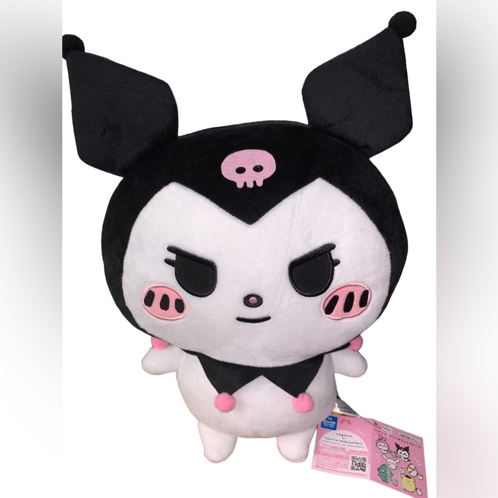 New Kawaii 💕 Sanrio Kuromi X Nagano Chiikawa Manga/Anime Plush from Japan